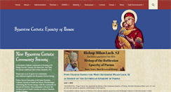 Desktop Screenshot of eparchyofpassaic.com